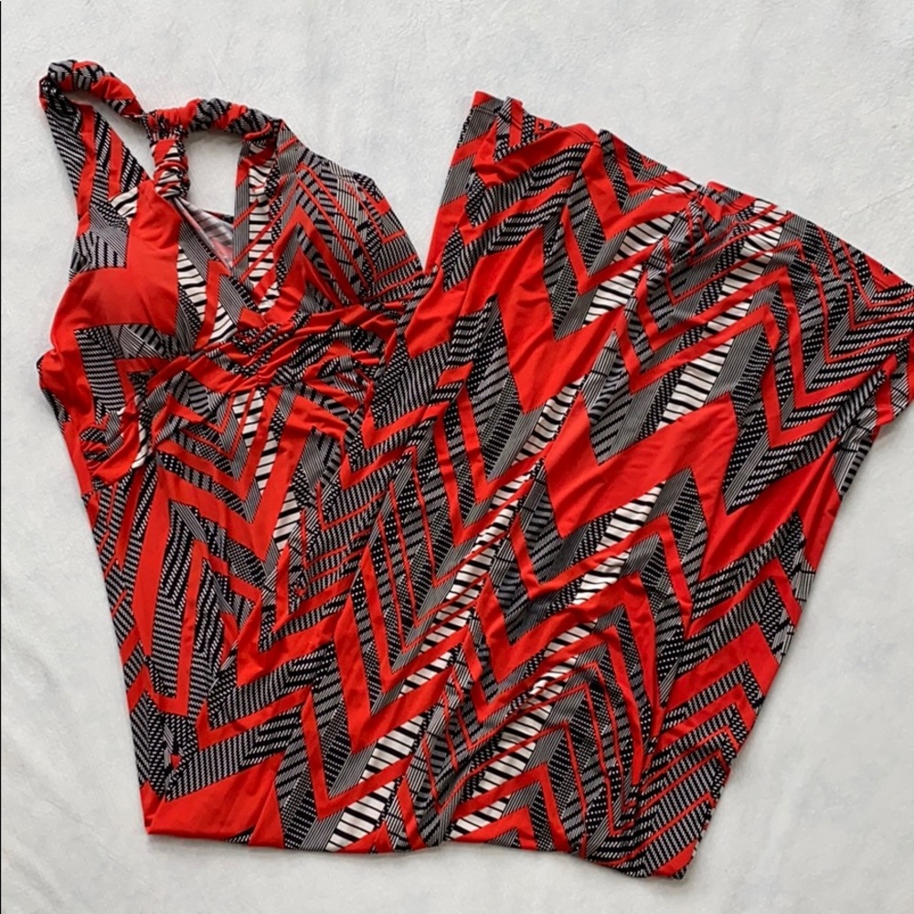 Maxi peach color dress size M